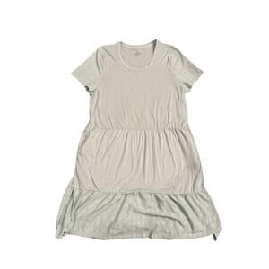 Cuddle Duds Light Green Dress Pockets Plus Size 1X